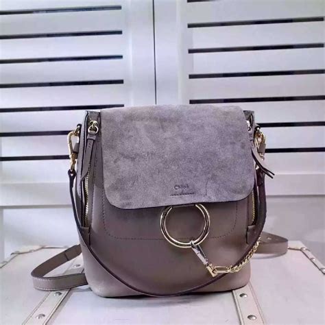 chloe faye backpack medium replica